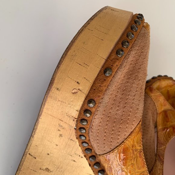 John Galliano Platform Slingback in good condition, size 8 - Picture 8 of 9